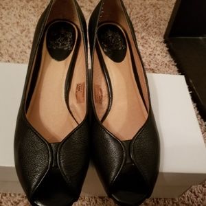 JEFFREY CAMPBELL LEATHER WEDGE SHOES